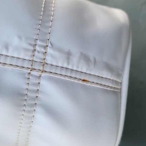 COACH Hampton Hobo Cream Satin Shoulder Bag - Picture 10 of 15